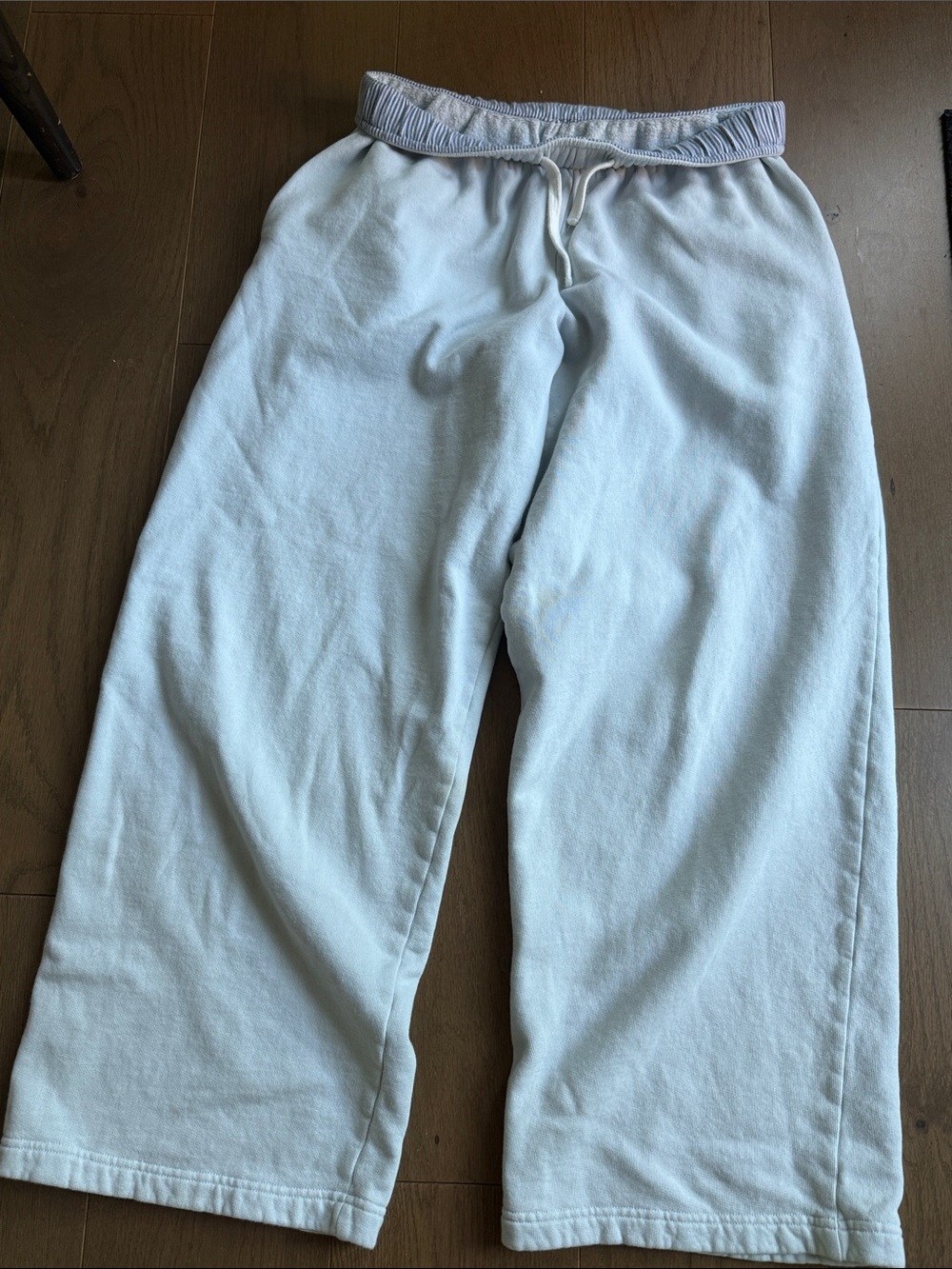 Studio Seven Design from UK  Light Blue Sweatpants with Drawstring Waist